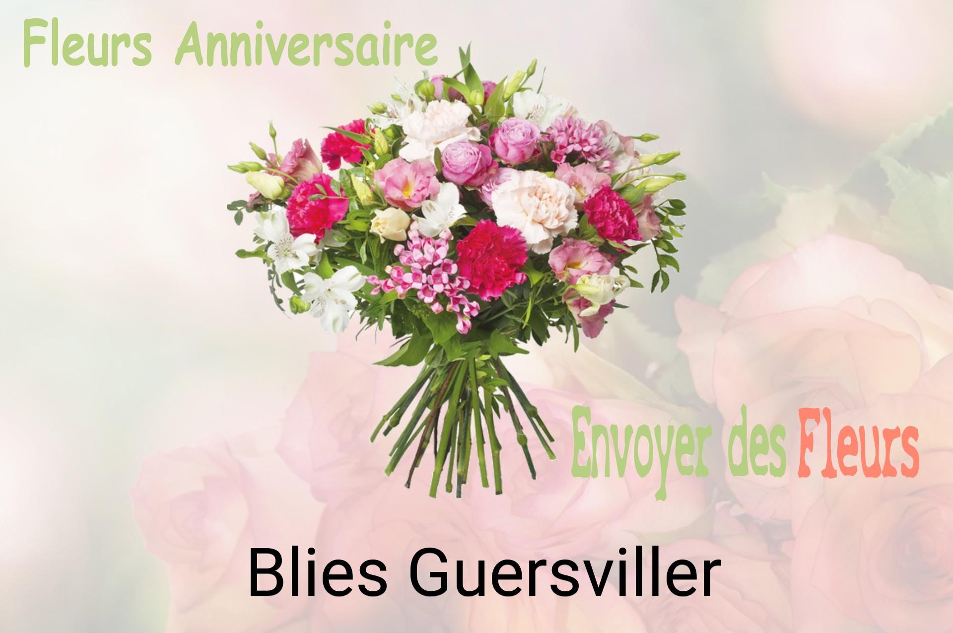 Bouquet de fleurs d’anniversaire livré à Blies-Guersviller