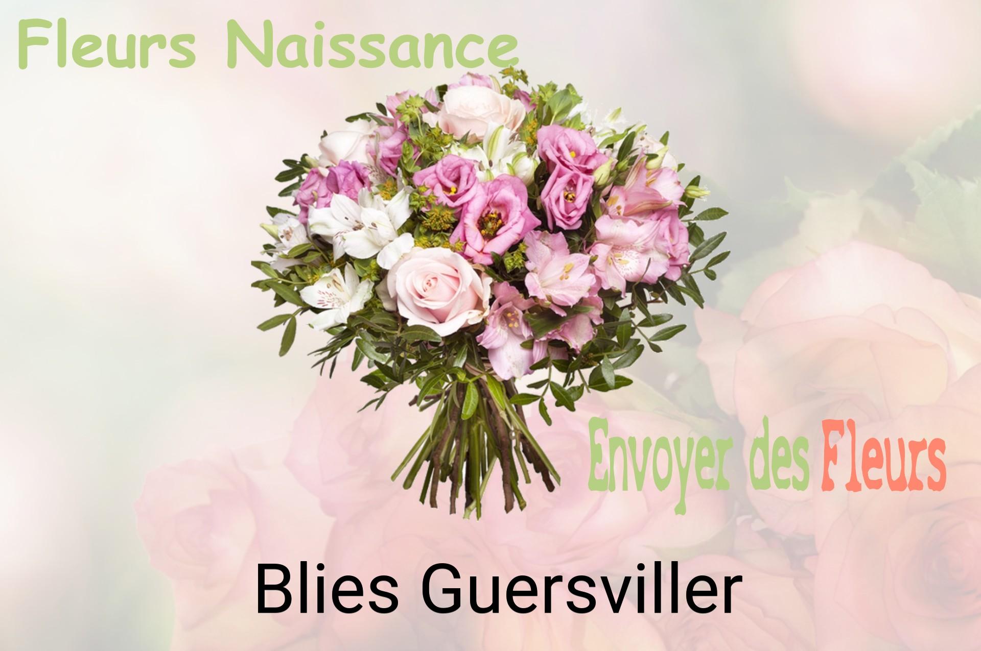Bouquet de fleurs de naissance livré à Blies-Guersviller